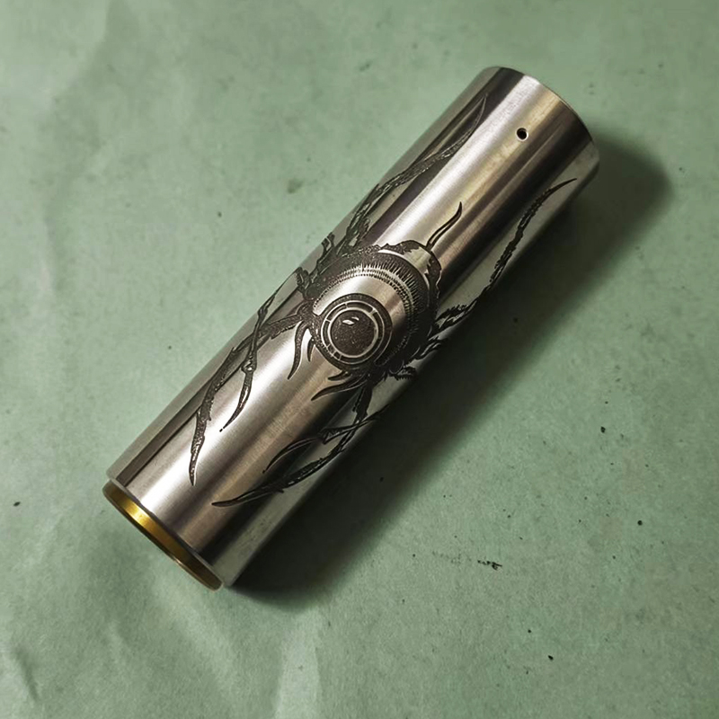 Vafflee Rogue MOD 24m 316ss Fit Single 18650 Battery Glass Tube DIY heating tool - Image 8