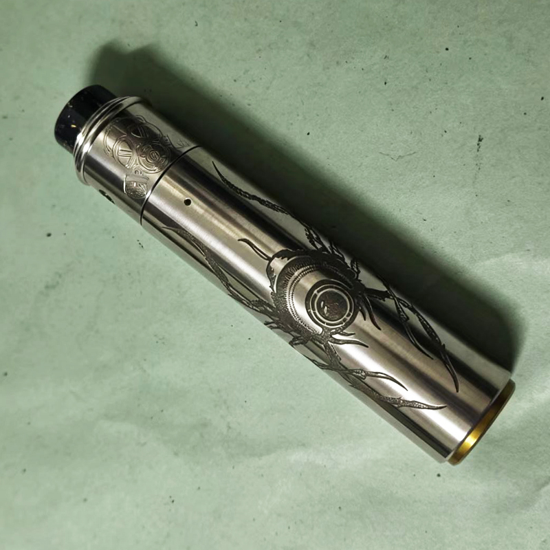 Vafflee Rogue MOD 24m 316ss Fit Single 18650 Battery Glass Tube DIY heating tool - Image 9