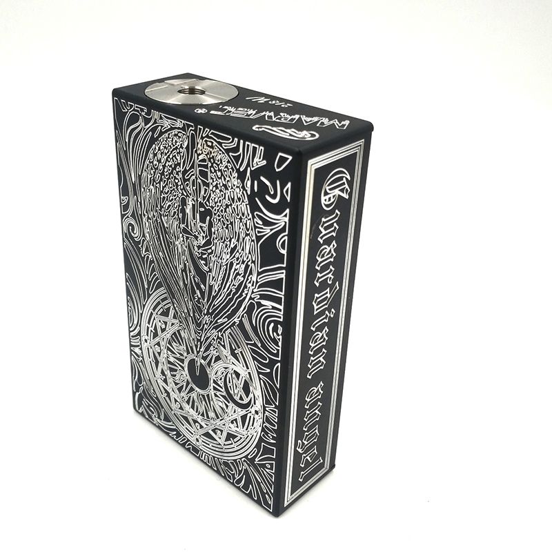 Vafflee Angel Box MOD Dual 18650 218W Voltage Changeable Mechanical Box Aluminum Alloy 510 DIY heating tool