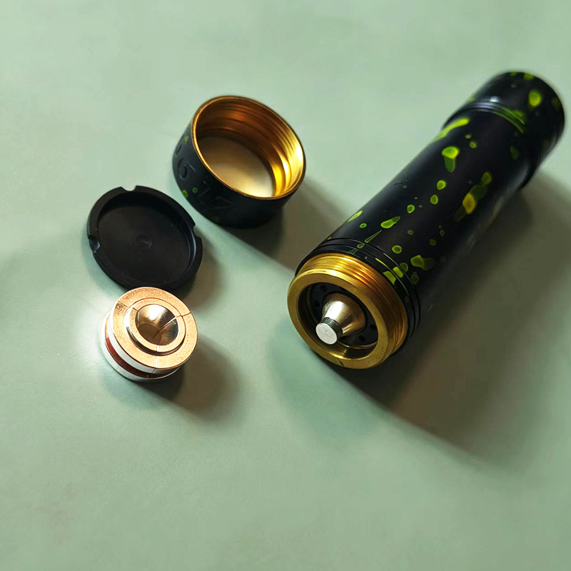 Vafflee Broad wide NASHTY admira mechl mod 25mm 18650 Battery 316SS DIY heating tool - Image 9