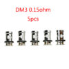 Vafflee 5pcs/TPP DM1 DM2 DM3 DM4 Mesh coils Fit for Drag 3 Drag X S Plus Pro Argus MT XT Hardware accessories