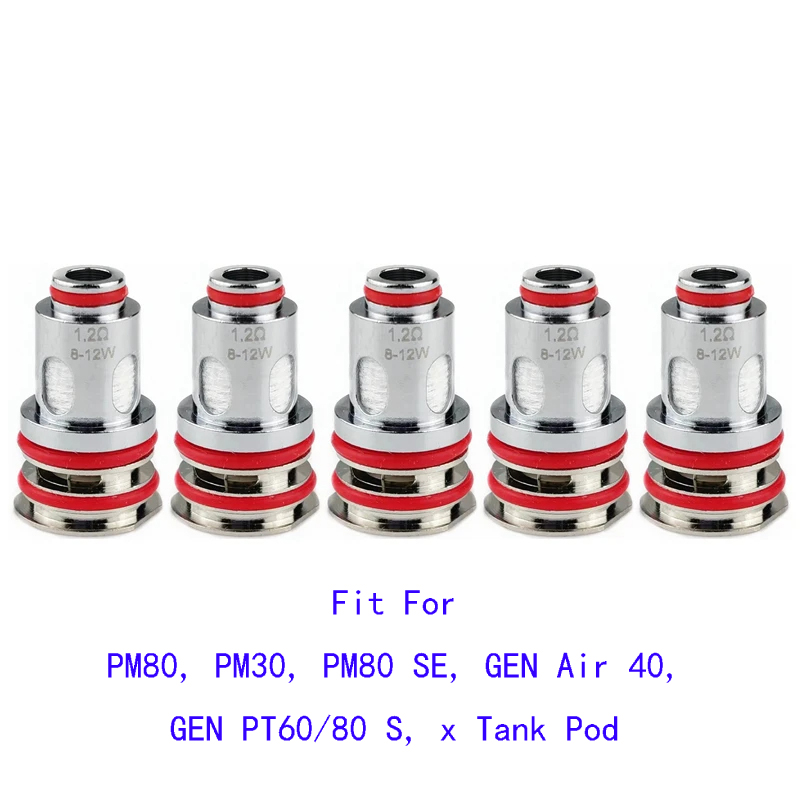 Vafflee 5PCS G Series GTX Mesh Coil 0.2/3/4/6/8/1.2ohm Replacement Coil Fit for VAPORESSO Target PM80 TARGET PM40 GTX ONE NANO Tank Hardware accessories - Image 2