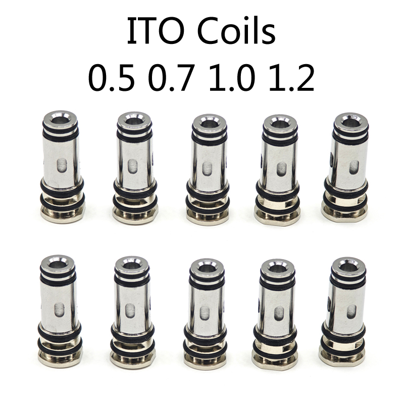 Vafflee 5pcs ITO Coil M0 M1 M2 M3 0.5/0.7/1.0/1.2 ohm for ITO Pod/Drag Q/Argus P1/Argus Z Kit 2 sold Hardware accessories