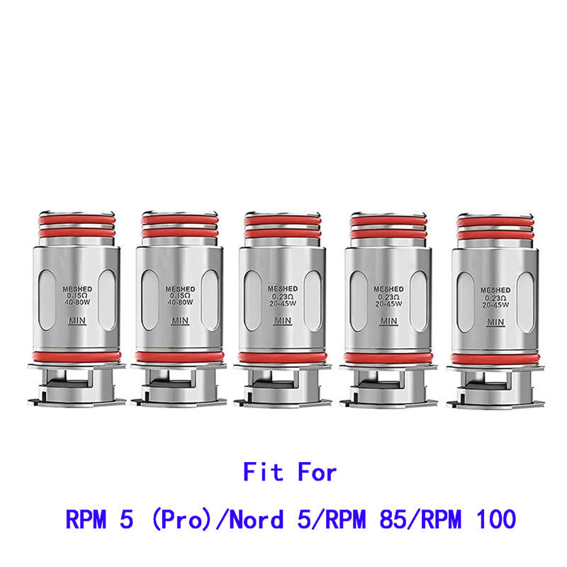 Vafflee 5PCS RPM3 PM3 Mesh Coil 0.15ohm 0.23ohm Meshed Coil for RPM3 RPM5 Pro Kit Nord 5 Hardware accessories - Image 4