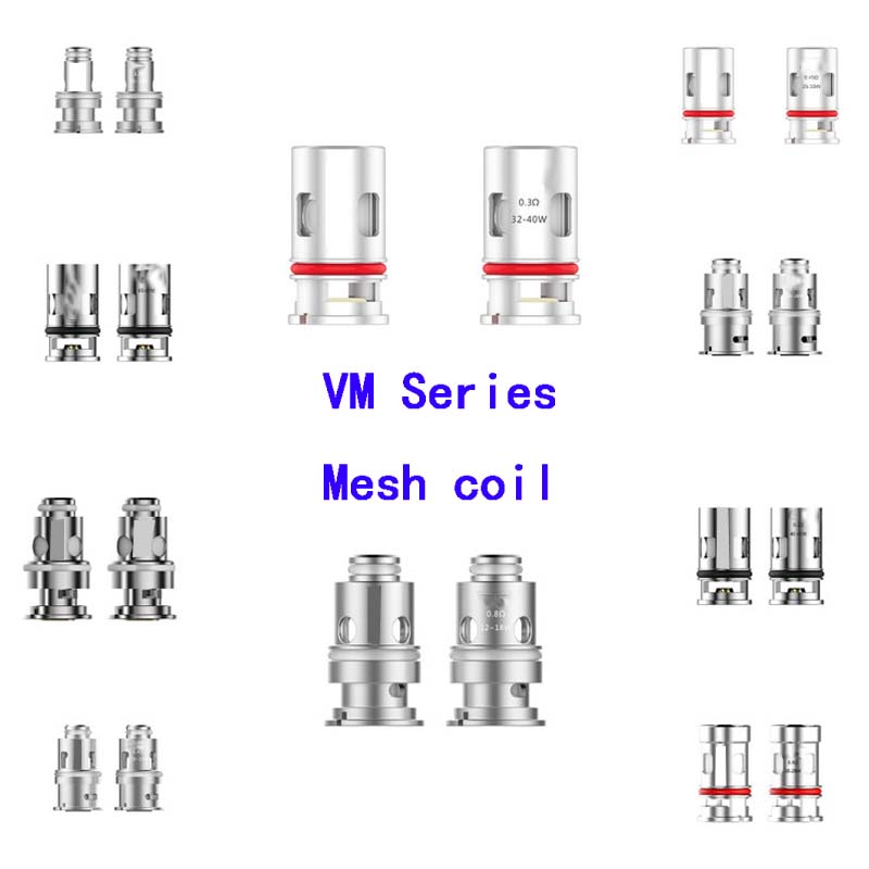 Vafflee 5pcs/lot PnP Series Coil VM1/VM3/VM5/VM6/TM1/TM2/R1/C1/TR1 Coils For DRAG S Plus H80S E60 VINCI X Argus Air MTL PnP-X Pod Tank Hardware accessories - Image 3