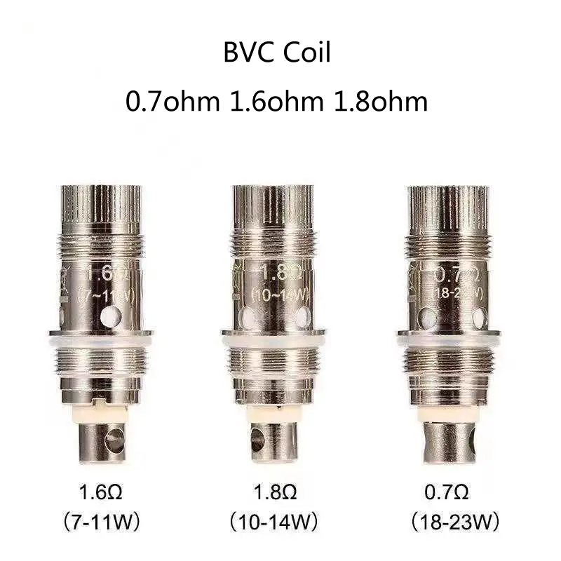 Vafflee 5PCS Nautile BVC Coil 0.7ohm 1.6ohm 1.8ohm Mesh Coils Head for Nautilus 2 2S Tank MTL Zelos Kit Hardware accessories - Image 2