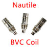 Vafflee 5PCS Nautile BVC Coil 0.7ohm 1.6ohm 1.8ohm Mesh Coils Head for Nautilus 2 2S Tank MTL Zelos Kit Hardware accessories